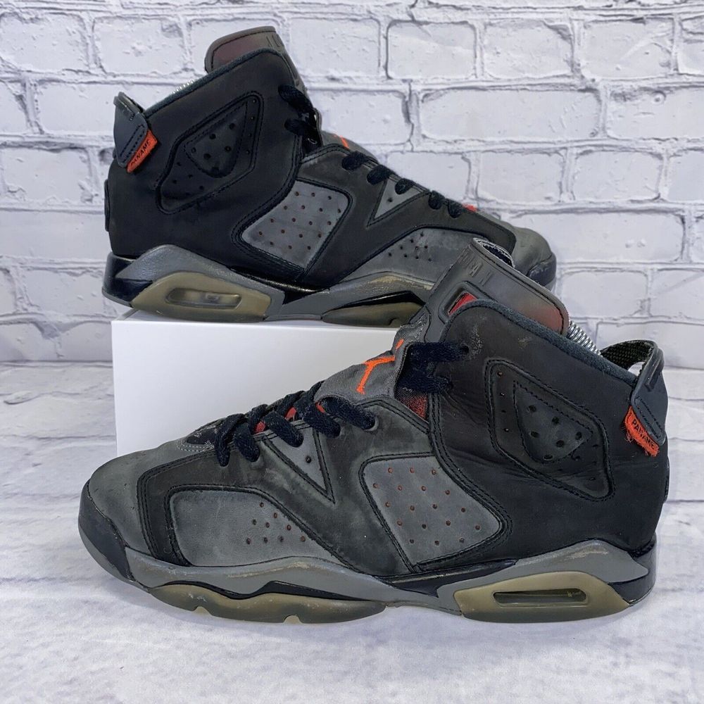 Paris Saint-Germain x Jordan‎ 6 Retro BG Iron Grey Size 6.5Y CN1078-001 Women 8